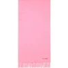 Acne Fringe Wool Scarf Skjerf Rosa