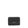 Acne Leather Card Holder Lommebok Sort