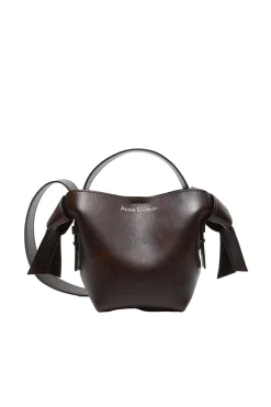 Acne Musubi Mini Veske Mørkebrun