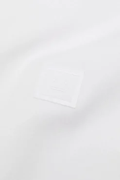 Acne Regular Fit Face T-Shirt T-shirt Hvit