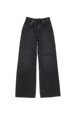 Acne Regular Fit Jeans - 2022F Jeans Vasket Sort
