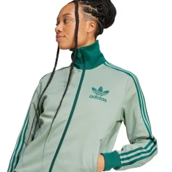 Adidas Classic TT Jakke Pastellgrønn