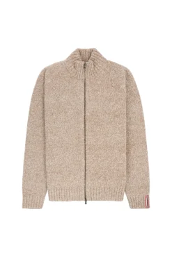Amundsen Alpe Full-Zip Mens Genser Beige Mønster