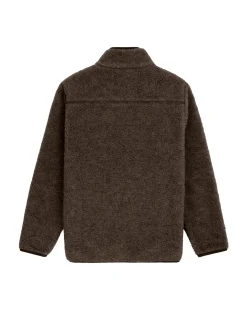 Amundsen Heroes Wool Fleece Jacket Womens Jakke Mørkebrun