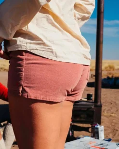 Amundsen 3Incher Concord G.Dyed Shorts Womens Shorts Beige