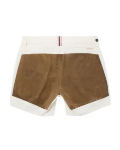 Amundsen 7Incher Field Shorts Mens Shorts Hvit Og Brun