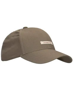 Amundsen Linen Patch Cap Caps Grønn