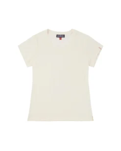 Amundsen Linen Tee Womens T-shirt Hvit