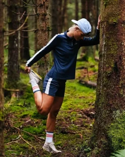 Amundsen 5Mila Half Zip Monochrome Womens Genser Rosa