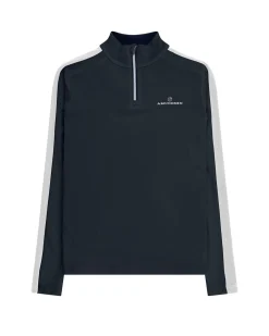 Amundsen 5Mila Half Zip Womens Stripe Genser Marine