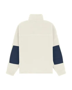 Amundsen V-bond Waxed Fleece Womens Genser Hvit