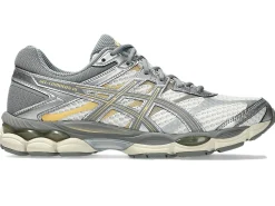 Asics Gel-Cumulus 16 Cream/Clay Grey Sko Mørkegrå