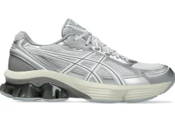 Asics GEL-KINETIC FLUENT WHITE/WHITE Sko Hvit Og Sølv