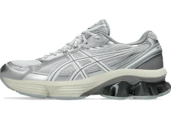 Asics GEL-KINETIC FLUENT WHITE/WHITE Sko Hvit Og Sølv