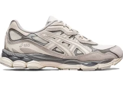 Asics GEL-NYC Cream/Oyster Grey Sko Off-White