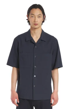 Barena Venezia Camicia Solana Lassa Skjorte Mørkeblå