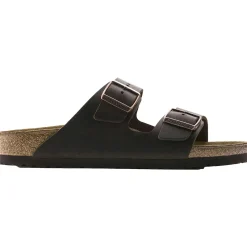 Birkenstock Arizona Oiled Leather Narrow Habana Sko Mørkebrun