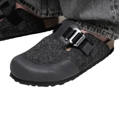 Birkenstock Boston Nova Felt Sko Mørkegrå