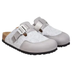 Birkenstock Boston Nova Sko Lys Grå Melert