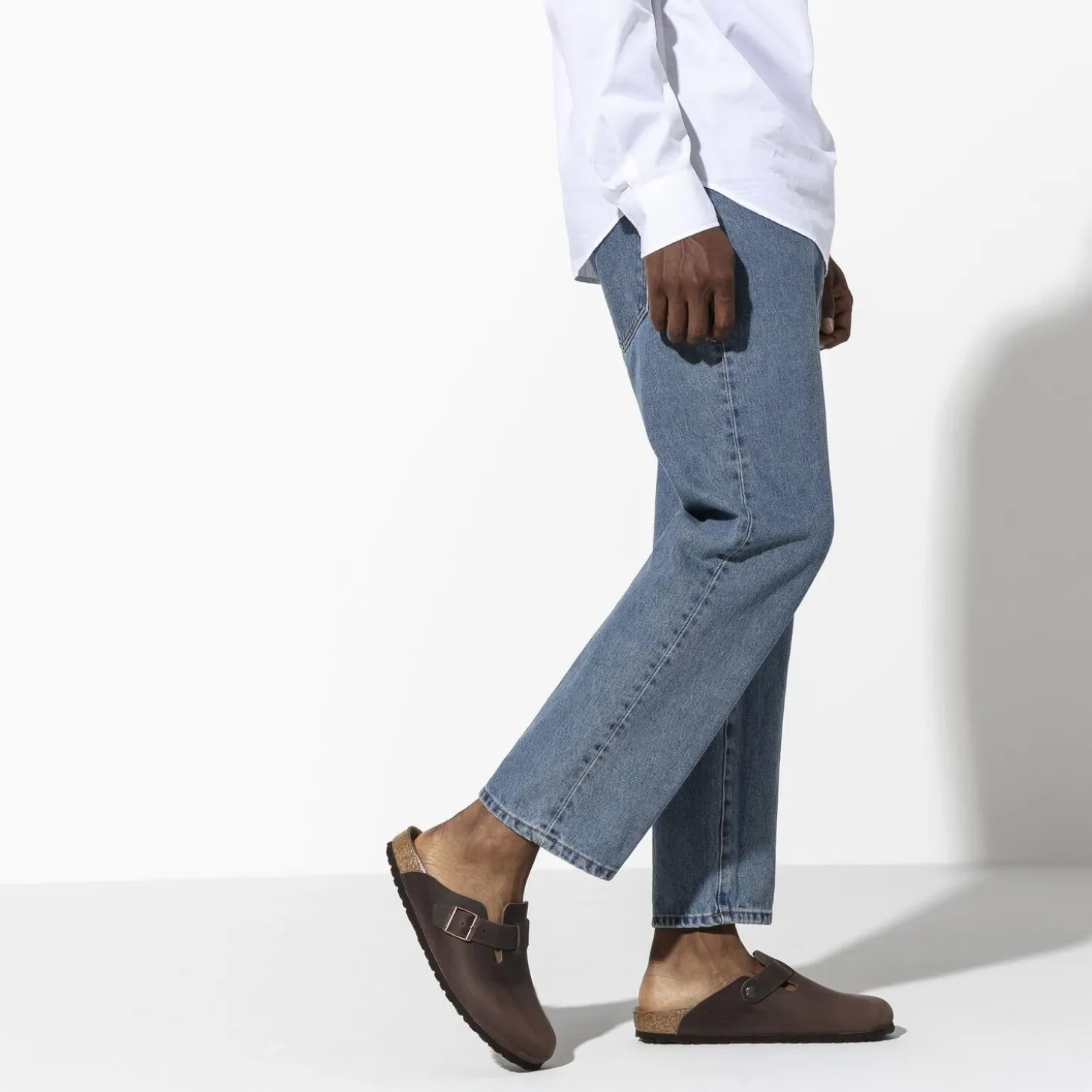 Birkenstock Boston Oiled Narrow Habana Sko Brun