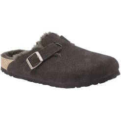 Birkenstock Boston Shearling Narrow Mocca Sko Brun