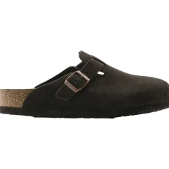Birkenstock Boston Suede Regular Mocca Sko Brun