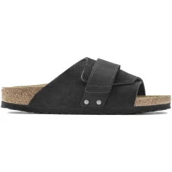 Birkenstock Kyoto Nubuck/Suede Leather Narrow Black Sko Sort