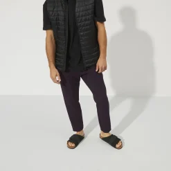 Birkenstock Kyoto Nubuck/Suede Leather Narrow Black Sko Sort