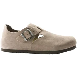 Birkenstock London Suede Narrow Taupe Sko Taupe