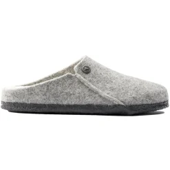 Birkenstock Zermatt Rivet Wool Felt Regular Sko Lysegrå