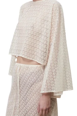 Blanca Studio Holland Skirt Skjørt Kremfarget