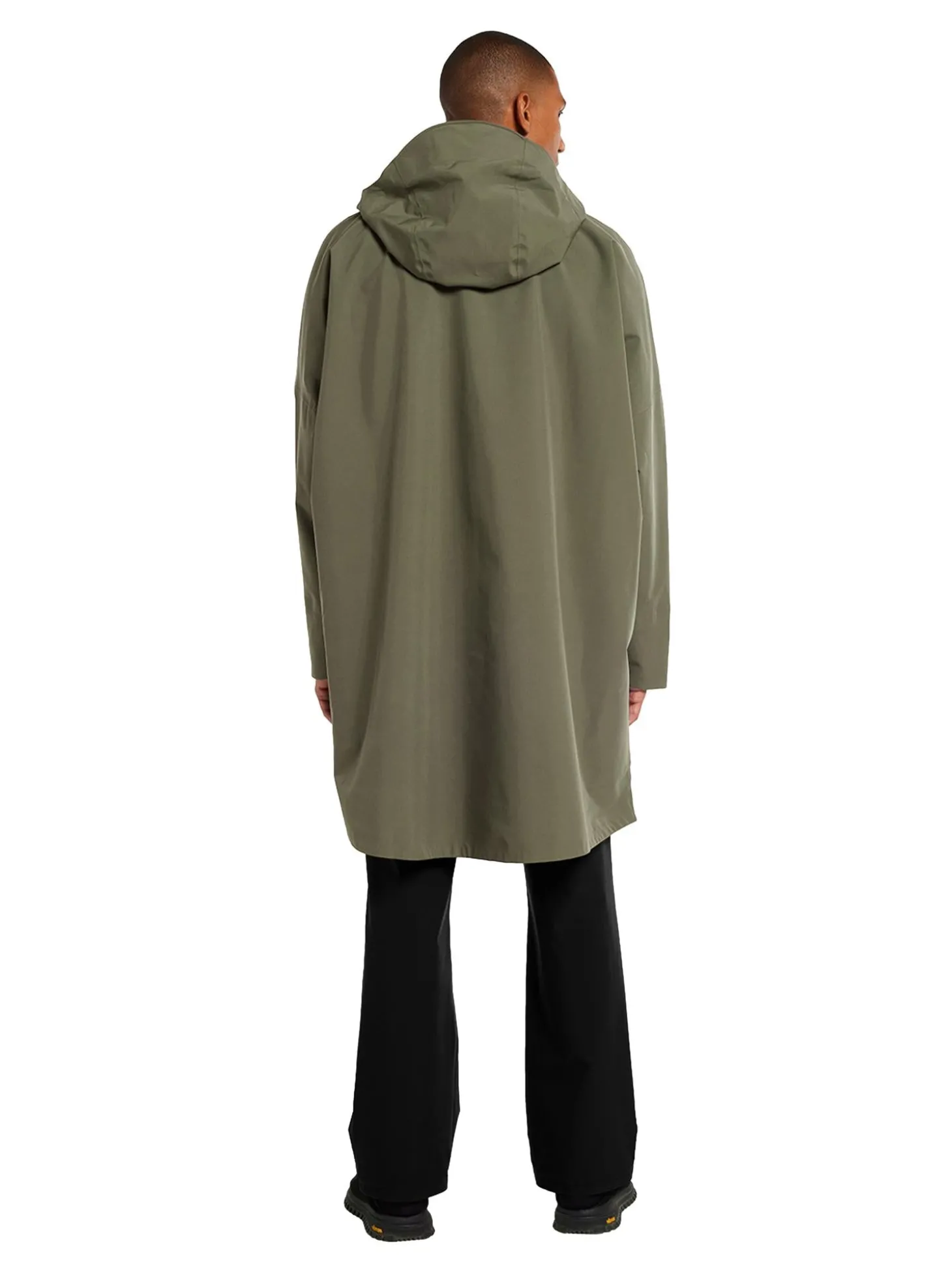 Blæst Aalesund Poncho Grape Leaf Jakke Oliven