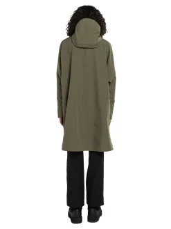 Blæst Aalesund Poncho Grape Leaf Jakke Oliven