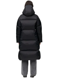 Blæst Aura Lightweight Down Coat Black Jakke Sort