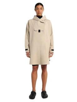 Blæst Bergen Poncho Beige Jakke Beige