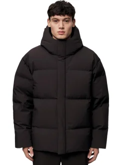 Blæst Grotli Down Jacket Brown Soil Jakke Mørkebrun