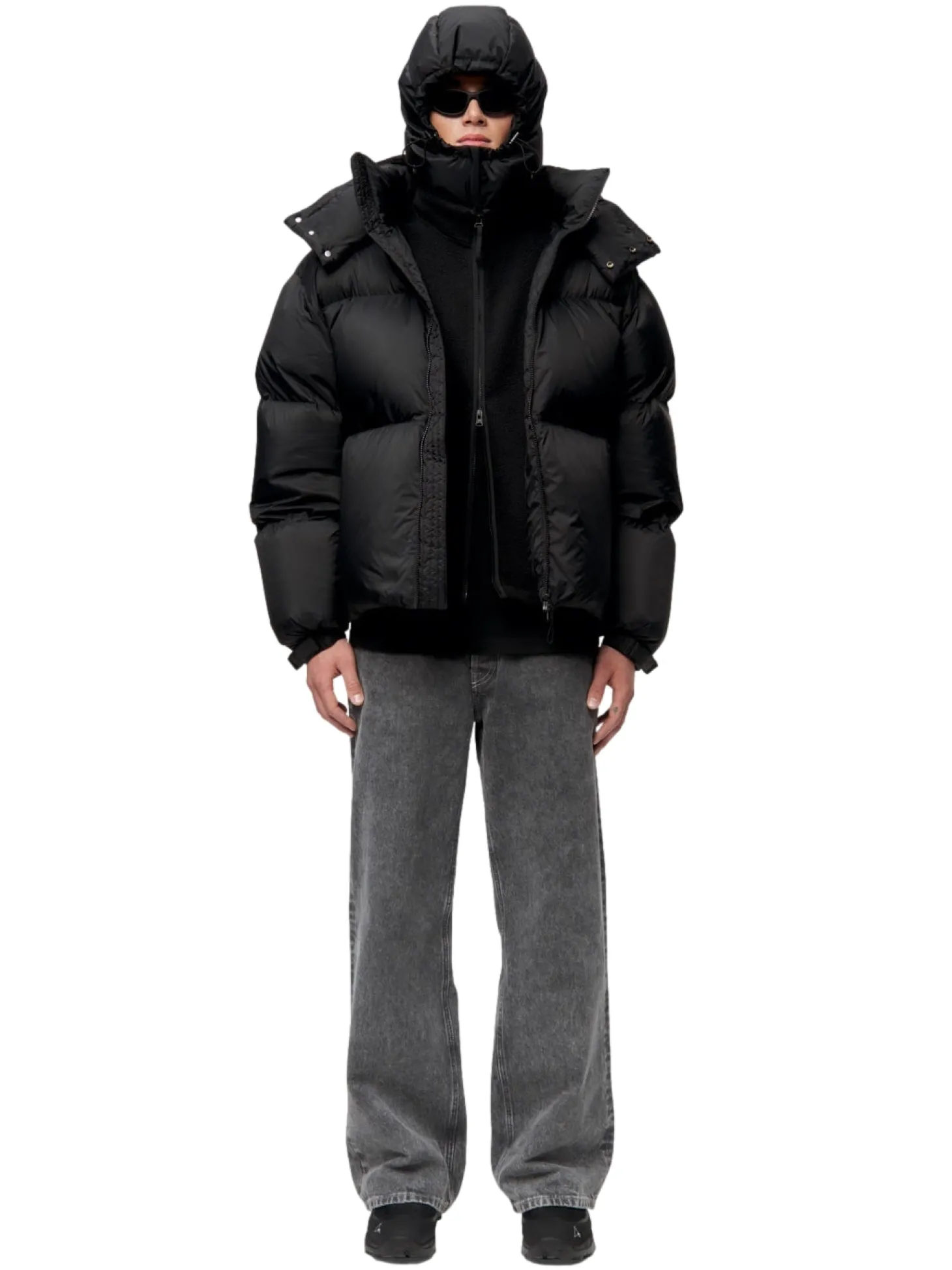 Blæst Perma Lightweight Down Jacket Black Jakke Sort