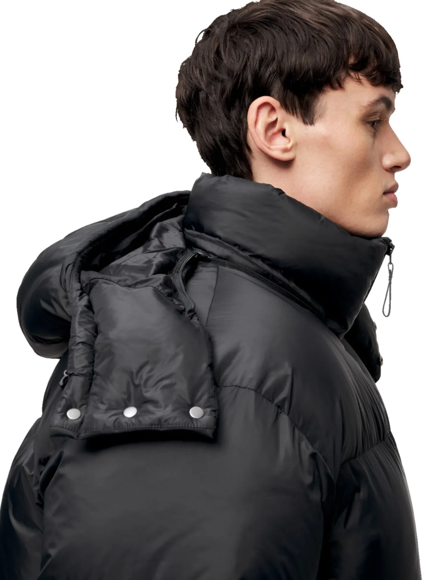 Blæst Perma Lightweight Down Jacket Black Jakke Sort