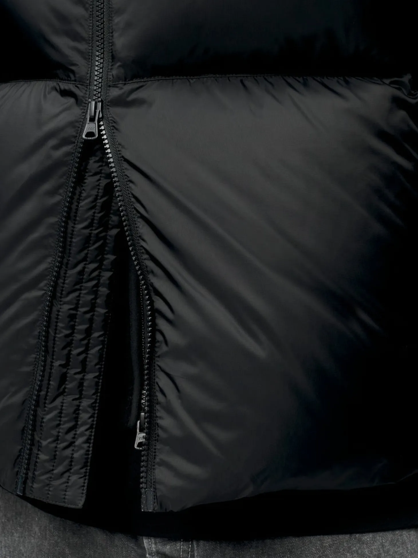 Blæst Perma Lightweight Down Jacket Black Jakke Sort