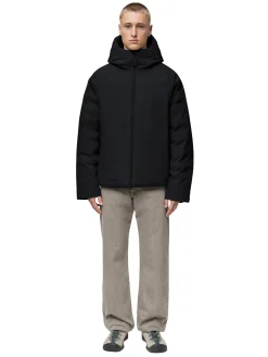 Blæst Runde Down Jacket Black Jakke Sort