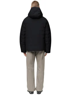 Blæst Runde Down Jacket Black Jakke Sort