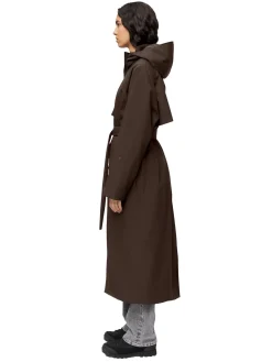 Blæst Åse Insulated Coat Java Jakke Brun