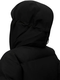 Blæst Selje Down Jacket Black Jakke Sort