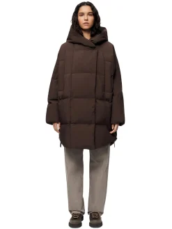 Blæst Spitsbergen Down Jacket Java Jakke Brun