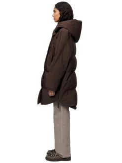 Blæst Spitsbergen Down Jacket Java Jakke Brun