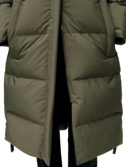 Blæst Stranda Down Coat Grape Leaf Jakke Grønn