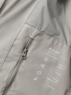 Blæst Stranda Down Coat Low Tide Jakke Beige Grå