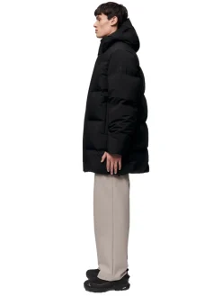 Blæst Ulla Down Jacket Black Jakke Sort