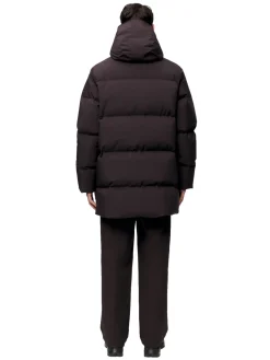 Blæst Ulla Down Jacket Brown Soil Jakke Brun