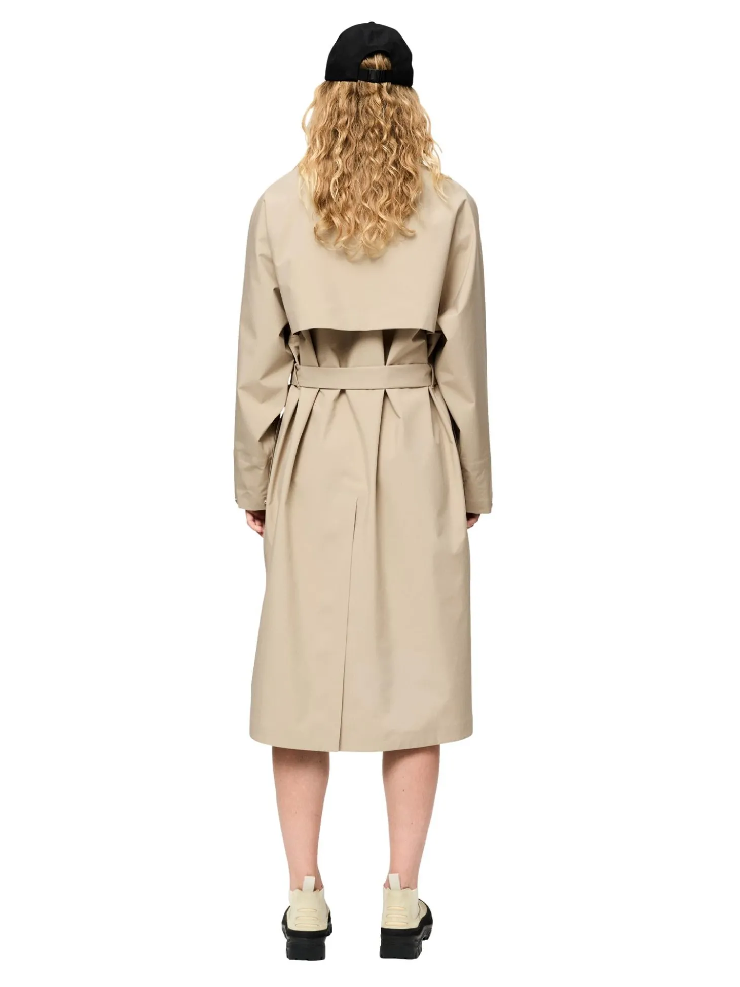 Blæst Vik Coat Jakke Beige